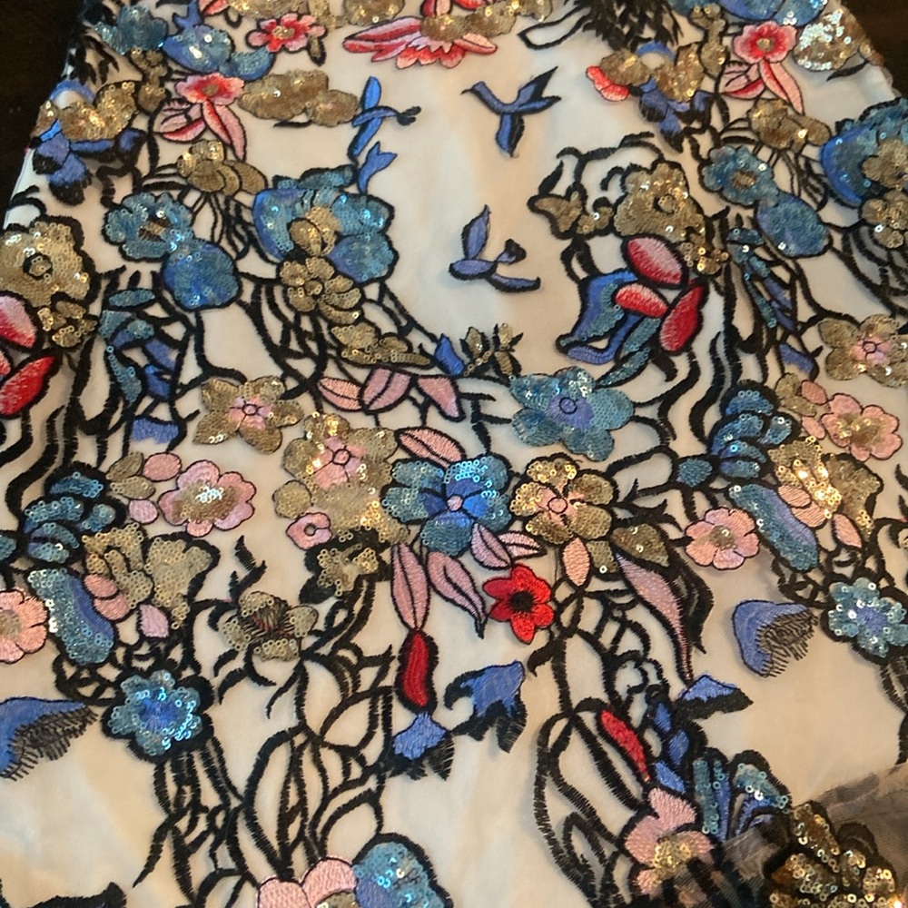 DONATING 04/02 NWT Alexia Admor Multicolor Embroidered Dress - Picture 13 of 15